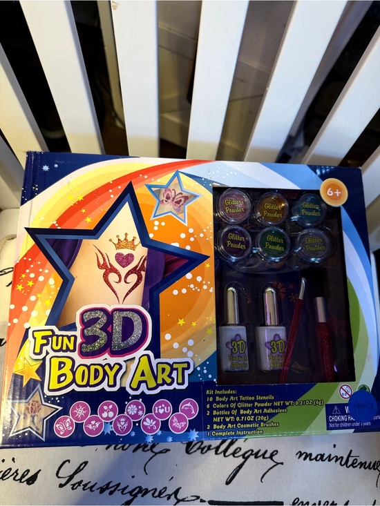 Other - Body Art Glitter Kit – Purple and Multicolor